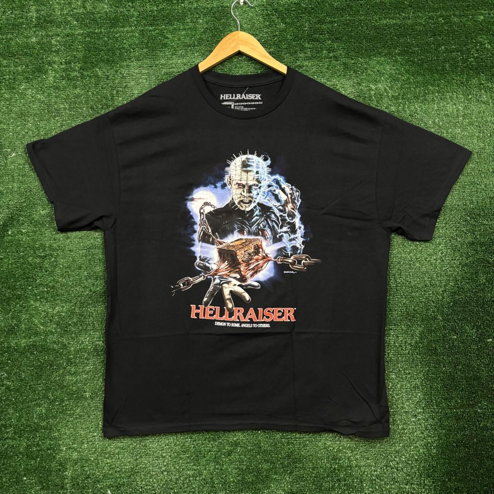 Hellraiser Pinhead Demon to Some Angels to Others Size Large Unisex T-Shirt S