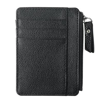 Wonder Pocket Men z umelej kože na kreditné karty Puzdro na zips Tenká peňaženka na mince