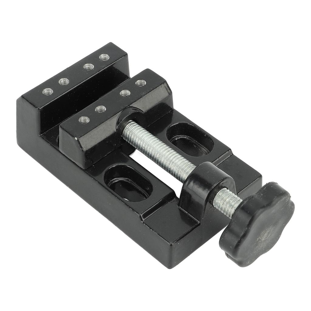 Mini Bench Vice Clamp Aluminum Alloy Mini Flat Clamp Opening Parallel Table Vise for DIY Sculpture