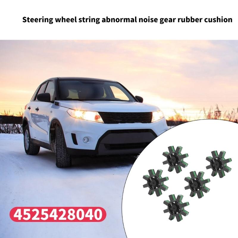 5 Sets Electric Power Steering Coupler Bushing Kit 4525428040 45254-28040 Motor Shaft Rubber Damper Auto Parts