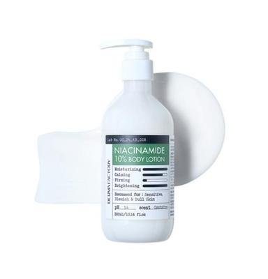 Brightening Body Lotion with 10% Niacinamide for Smooth & Even Skin Tone