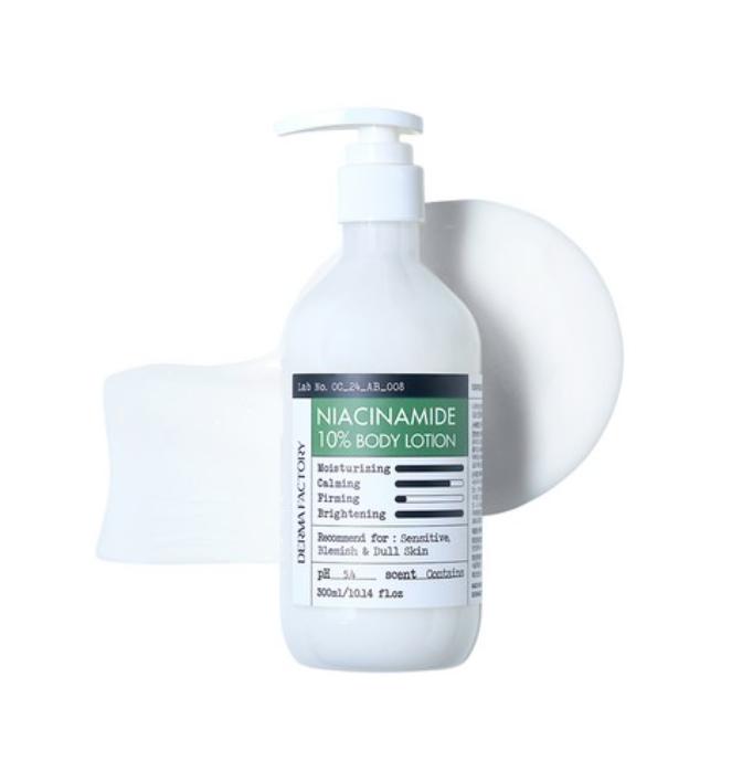 Brightening Body Lotion with 10% Niacinamide for Smooth & Even Skin Tone 1 ea