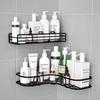 Wall-Mounted Bathroom Storage Rack - Punch-Free, Space-Saving Solution for Toiletries and Cosmetics