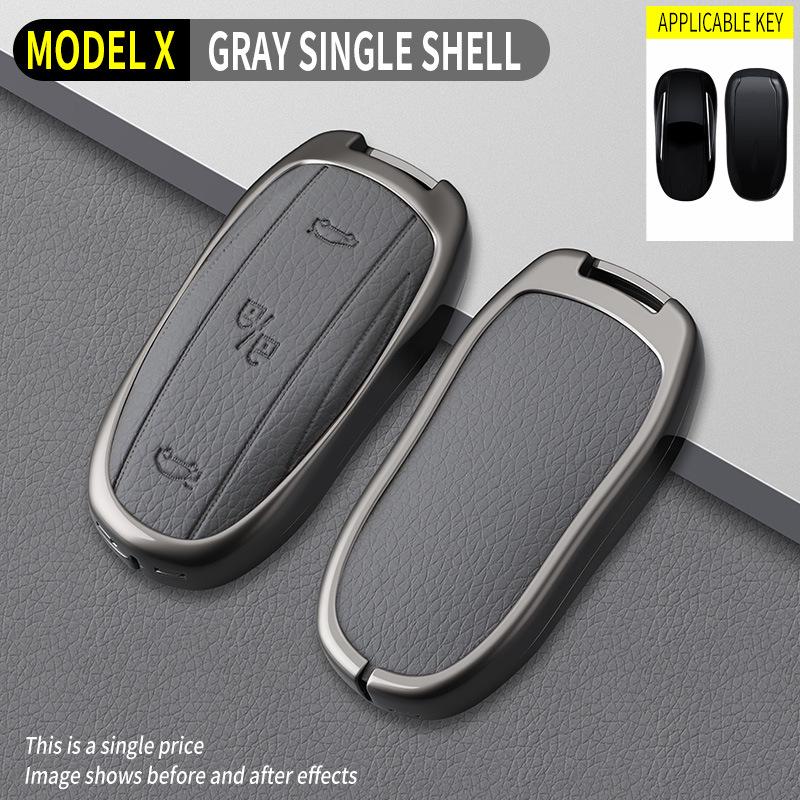Elephant Gray Key Holder for Tesla Model X OPP Bag