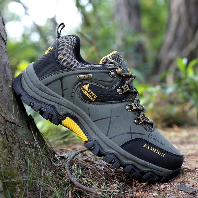 Mountaineering autumn outdoor sports wear-resistant large-size labor insurance tide shoes