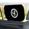 A-AbarthS-S Car Side Window Sunshade Sun Block Film Cloth Sun Visor UV Protection Window Curtain Car Sun Shade Cover
