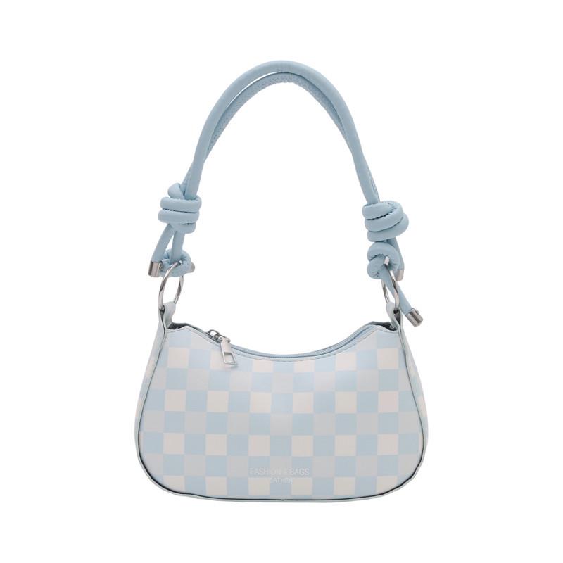 

2025 Autumn Plaid Crossbody & Shoulder Bag – Fashion Trend синий