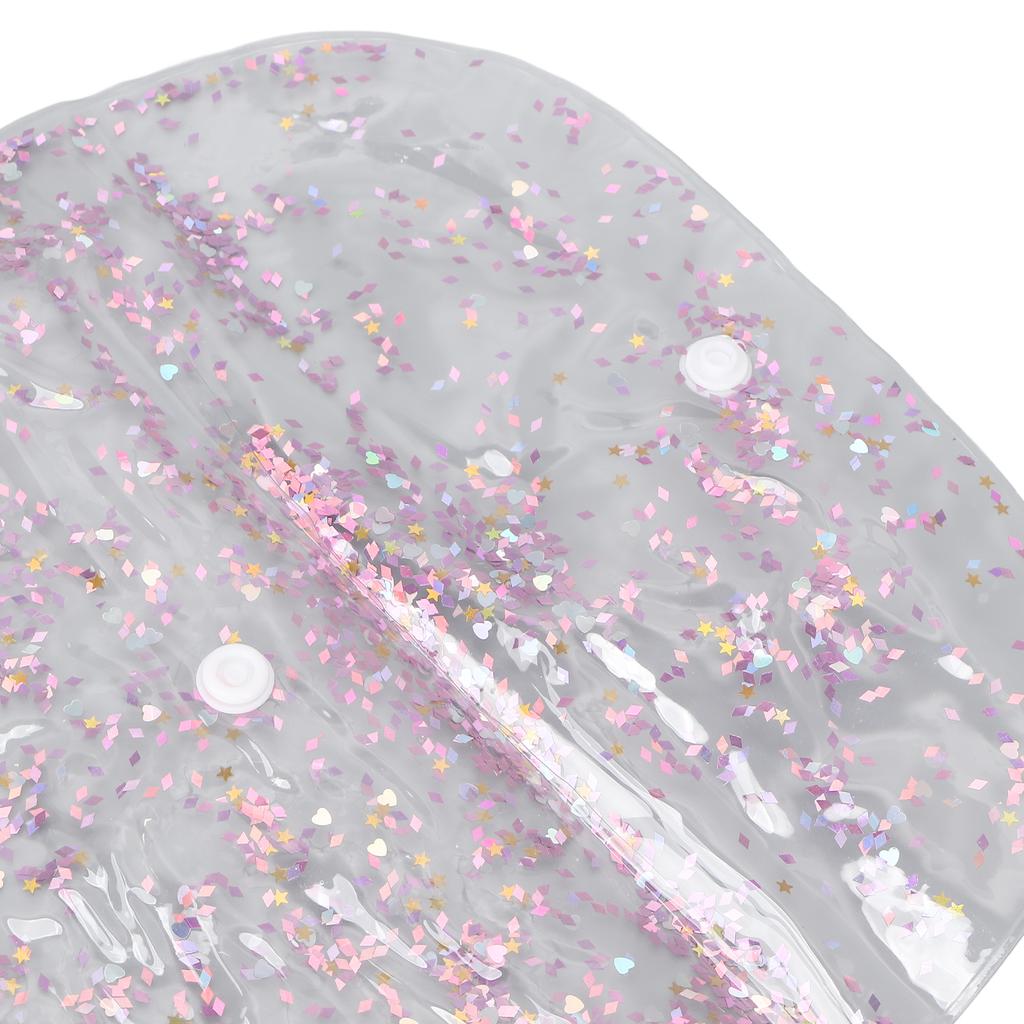 Velká kosmetická taška PVC tekutý písek třpytivá kosmetická taštička kosmetická kapsička na knoflík pro každodenní život cestování