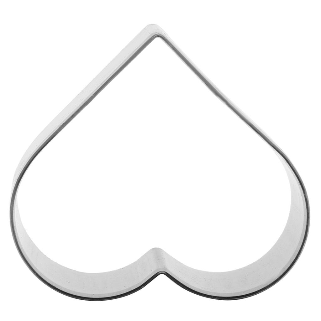 3pcs DIY Leather Craft Cutter Set Knife Mold Die Template Cutting Punching Tool (Heart)