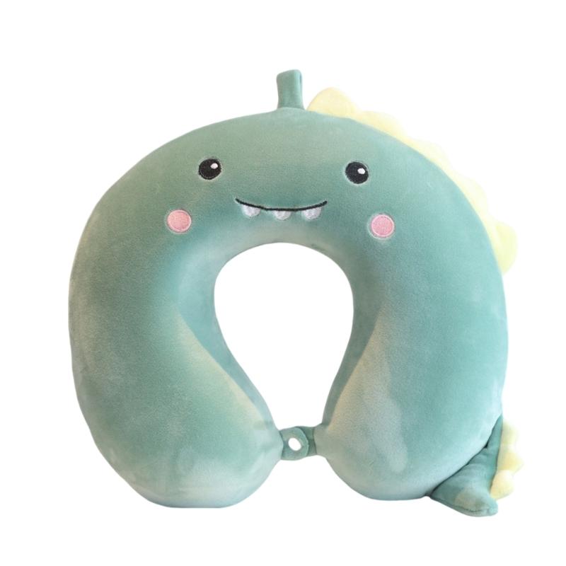 Ushaped Travel Pillow Cartoon Animal Neck Pillows for Travel Office Work Home