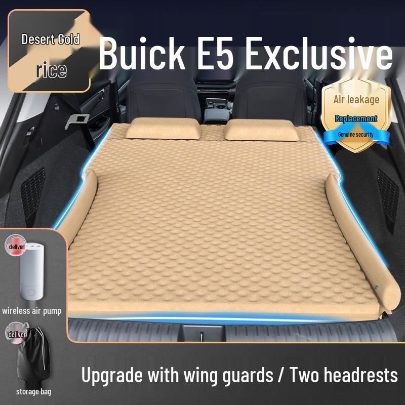 Buick E5 Inflatable Car Mattress - Trunk & Rear Seat Sleeping Essential