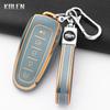 Fit For Ford Edge Focus Flex Explorer Taurus Lincoln Mks Mkt Mkx Fashion Tpu Auto Smart Key Fob Cover Case Protected Housing Remote Key Ring