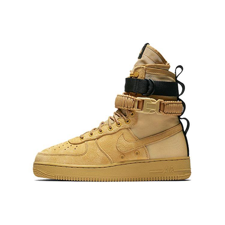 

Мужские кроссовки Nike SF Air Force 1 High Wheat Tan Club-Gold Club-Gold-Club-Gold 864024-700