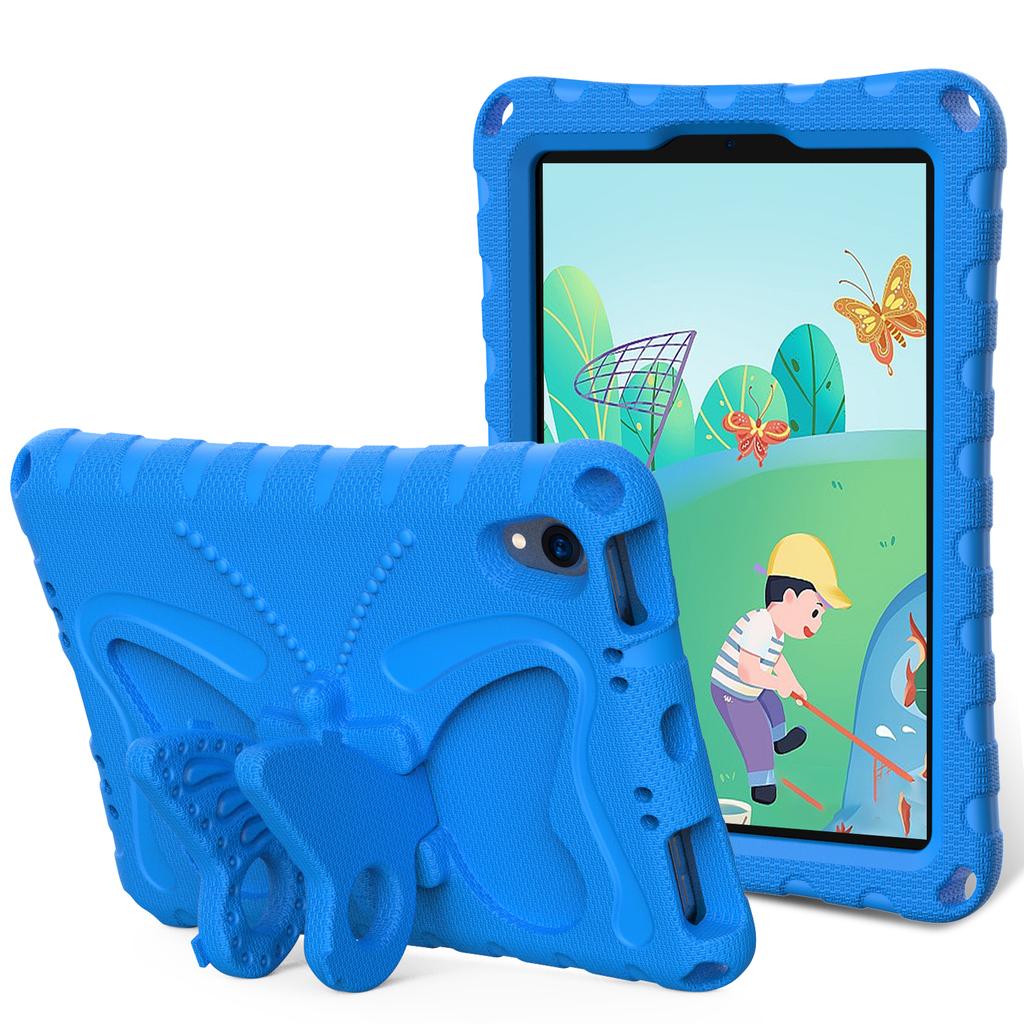 Süße Kinderhülle für IPad Mini 7 A17 Pro 8.3 Mini6 IPad Mini 5/4/3/2/1 (7,9") Leichte Stoßfeste Hülle mit Schmetterlingsständer