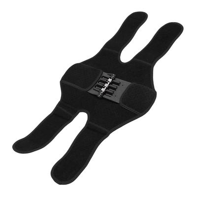 Knee Support   Brace Spring Powered Joint Support for Climbing Stairs Squatting Assistance Black