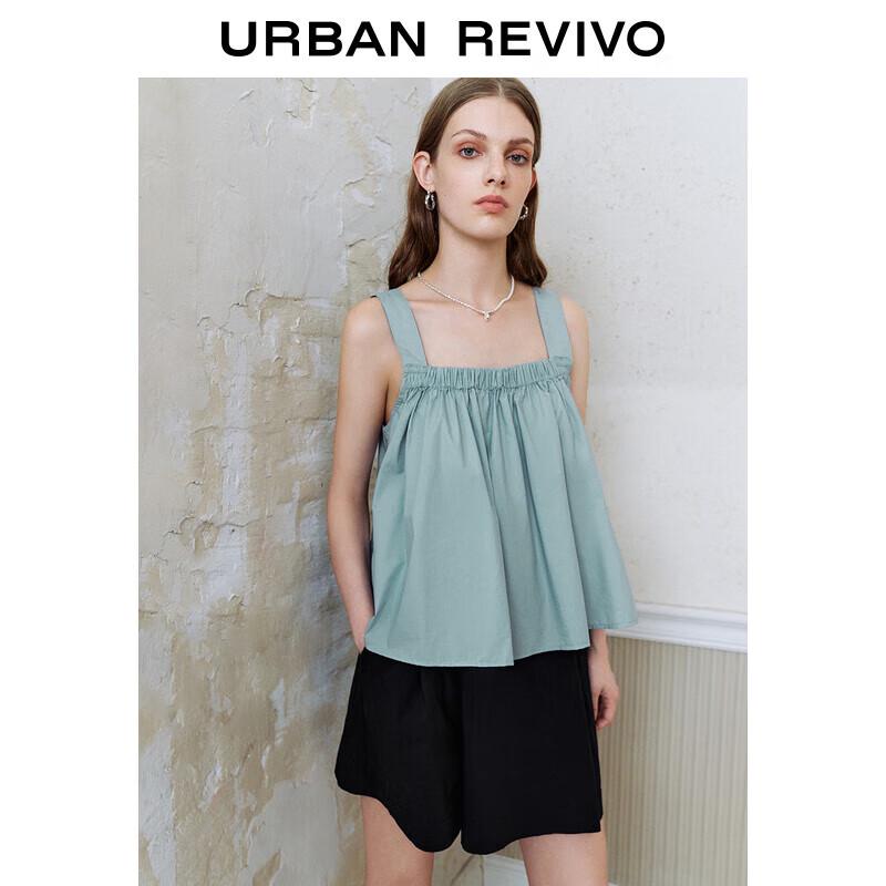 

UR Women s Sweet Pleated Babydoll Camisole M