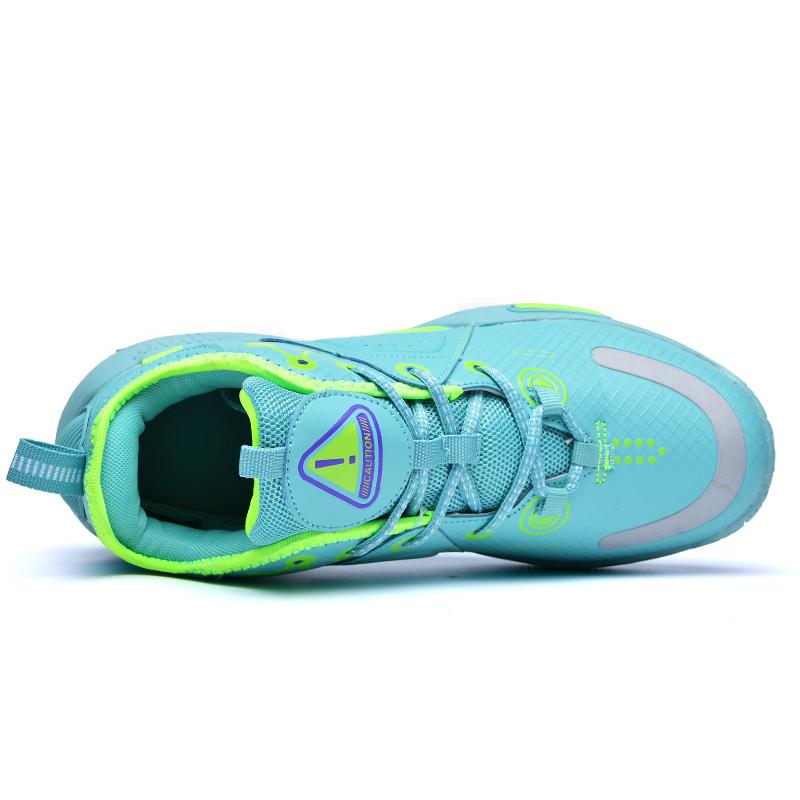 New Basketball Shoes Men Yu Shuai 15 College Students Non-slip Cushioned Sports Shoes Rubber Outsole Leisure Running Shoes