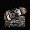 Skull Print Belt Men Women Unisex Hiphop Belt Adult Casual Clothing Accessories