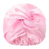 GLOV - 2-in-1 Shower Cap with Satin Layer, Pink
