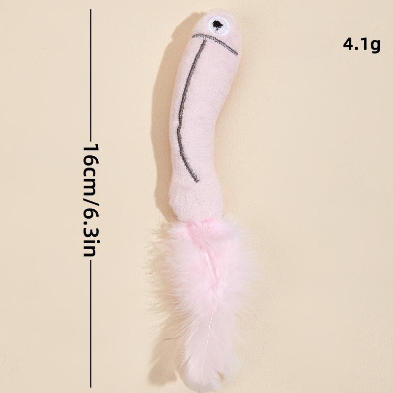 The New Cat Toys and Animal Dolls Contain Cat Grass, Cat Self-pleasure, and Catnip Toys.