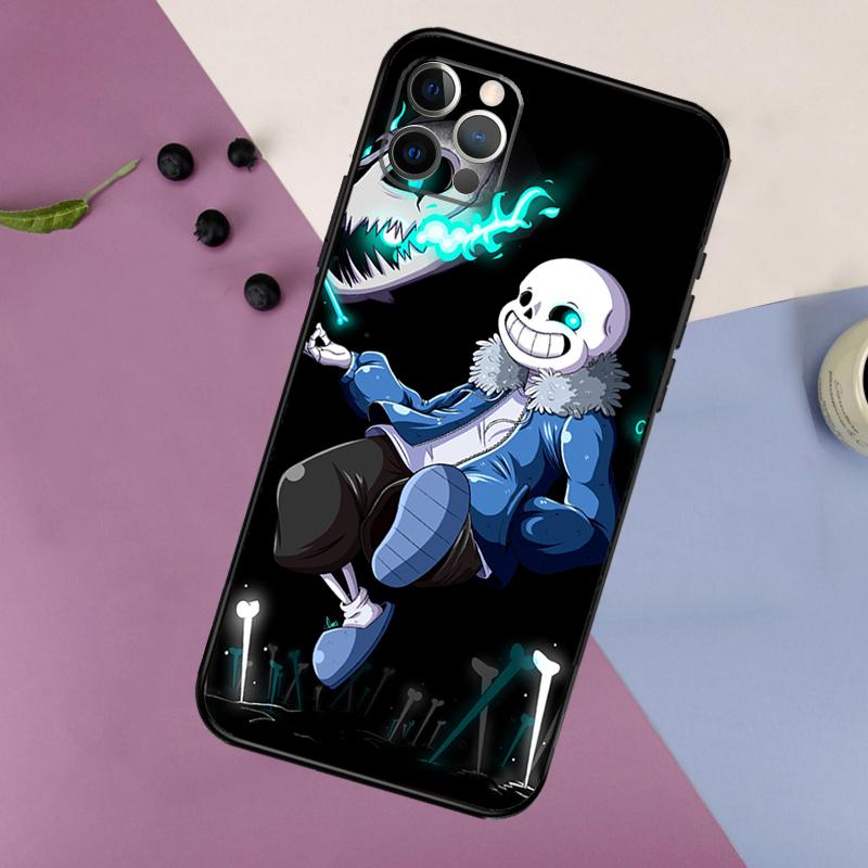Undertale Sans Case For iPhone 16 15 14 13 12 11 Pro Max 7 8 Plus XR XS Max X Phone Protection Cover