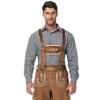 Traditional German Oktoberfest Men's Beer Festival Lederhosen