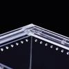 Reptile Terrarium Turtle Tank Clear Sturdy Convenient Transparent Reptiles Cage Habitat Breeding Box
