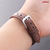 8mm 10mm 12mm 14mm 16mm 18mm 20mm 22mm 24mm PU Leather Watch Strap for Men Women Soft Leather WristBand Universal Sport Bracelet