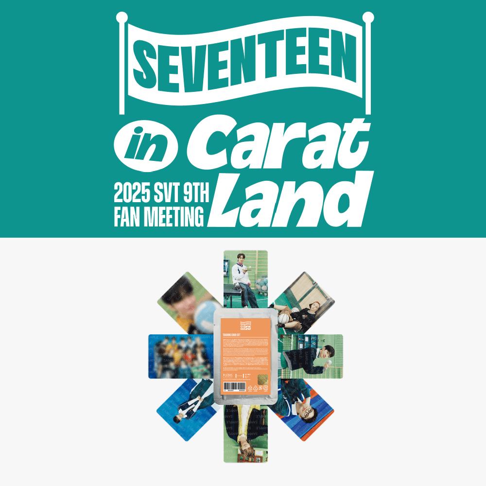

2-й предварительный заказ 2025 SVT 9th Fan Meeting SEVENTEEN в наборе коллекционных карточек Carat Land Random 1 pack