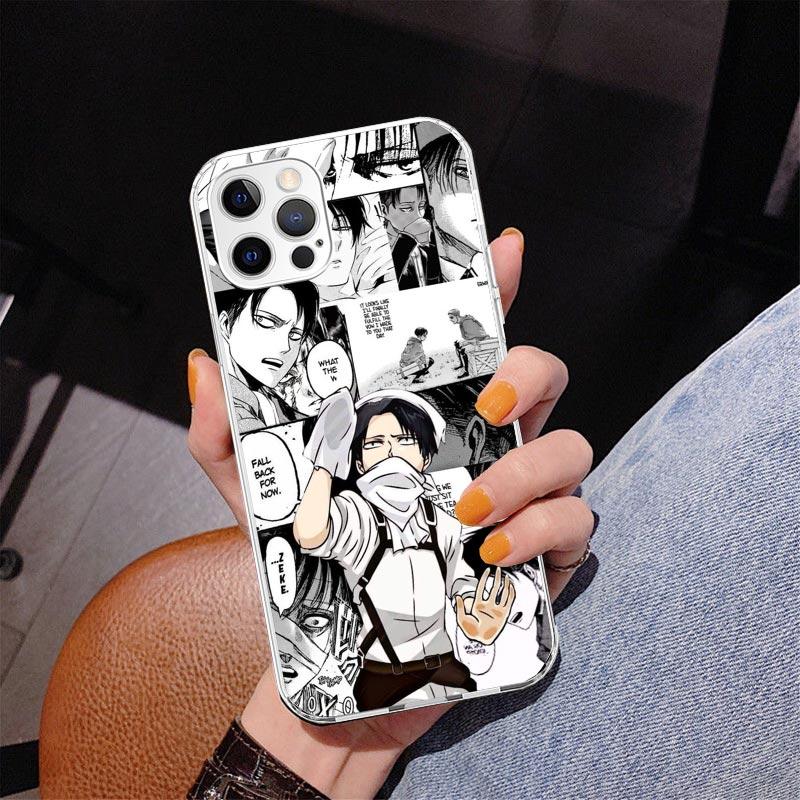 Attack Anime Phone Case For iPhone 17 Air 16 Pro Max 16E 15 + 14 Plus 11 12 13 Mini 7 8 SE Gift Print Cover Fundas 17 Air 16 Pro