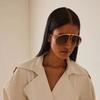 Vintage y2k Oversized Pilot Sunglasses Luxury Brand Designer UV400 Sun Glasses for Women Men Punk Outdoor Driving Shades