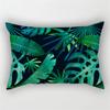 30x50cm Tropical Plant Polyester Pillow Cases Sofa Chair Living Room Home Decoration Green Leaves Plant Sunflower Pillowcase