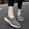 Summer Women Lightweight Slip On Sneakers Casual Plus Size Flats Moccasins Soft Beach Walking Sports Shoes