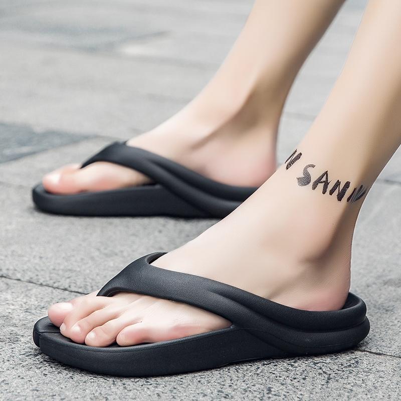 New Soft Bottom Men Flip Flops Fashion Trend Men 'S Summer Flip Flops Casual Beach Shoes Large Size 35 -46 Unisex Water Sandals