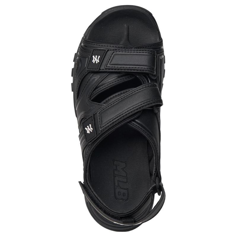 MLB Sandal Chunky Mask Beach Sandals Unisex Black Sneakers 3ASDRNS43-50BKS