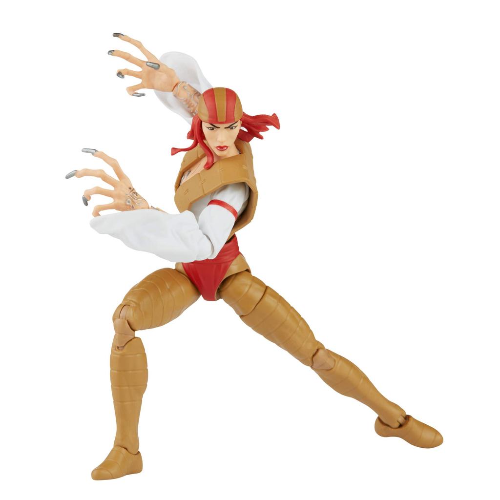 Hasbro Marvel Legends Series Super Villains Lady Deathstrike Action Figure F2799 Authentic Parts Included 6-inch Build-a-Figure