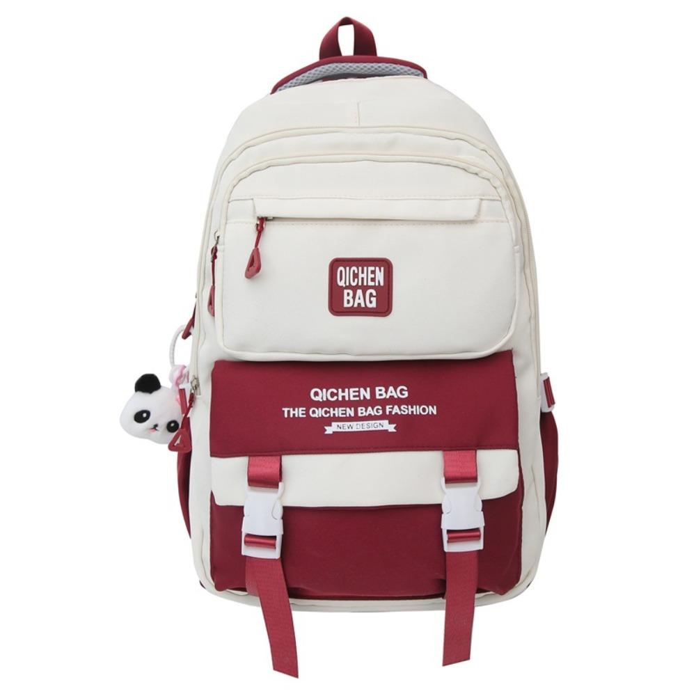 Multi Pocket College Student Backpack Waterproof Outdoor Storage Bag  Mountaineering