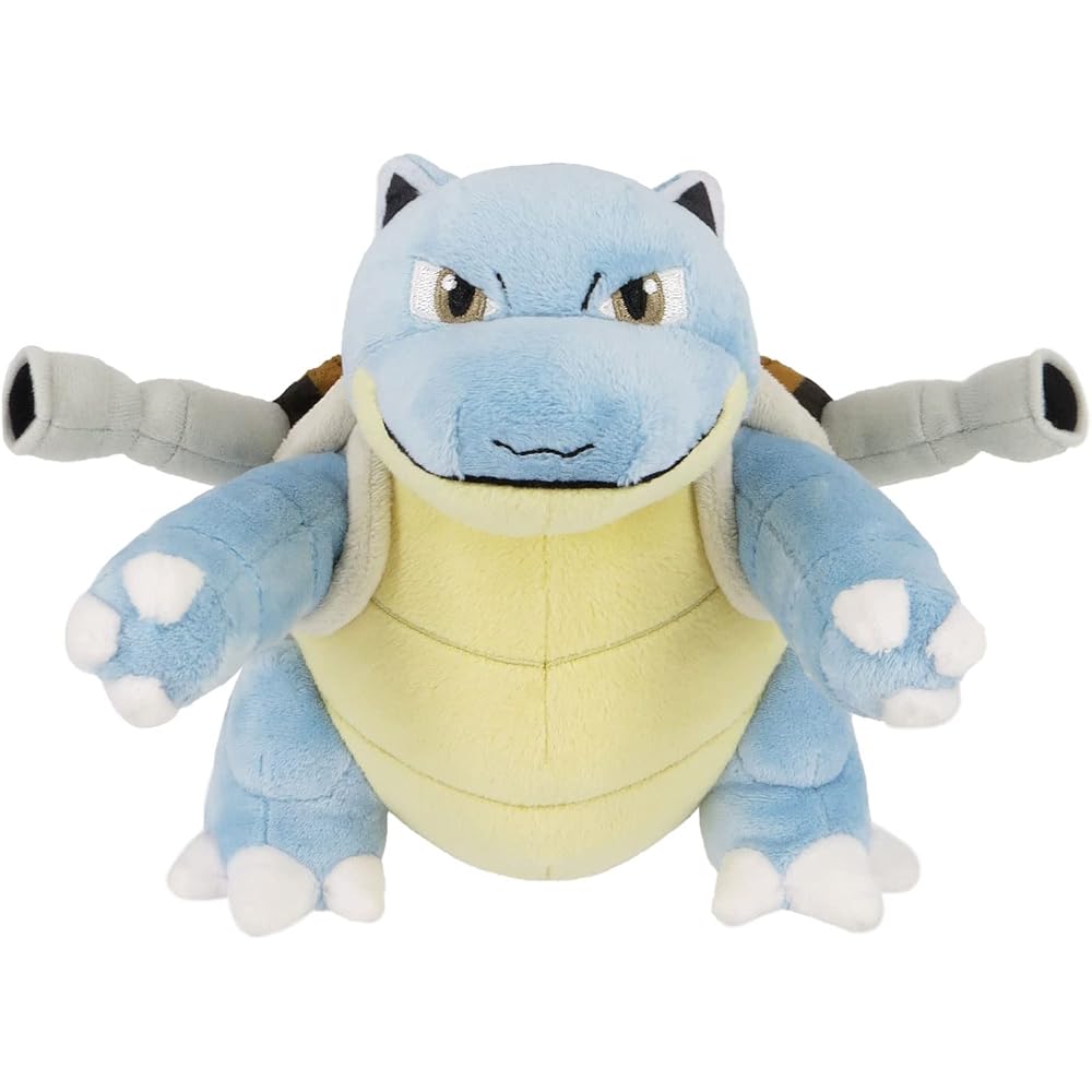Sanei Boeki Pokemon All Star Collection Blastoise Plush Toy 16.5x20x17cm