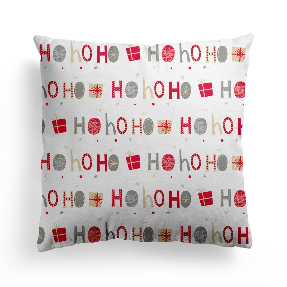 New Christmas Pillowcase Christmas Tree Holiday Sofa Pillow Cushion Cover