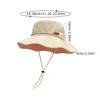 New Summer UV Protection Hat for Women Wide Brim Double-side Wear Fishermen Cap Female Solid Color Hiking Climbing Sunshade Hat