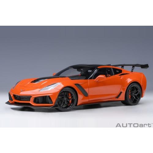 AUTOart 1/18 Scale Chevrolet Corvette (C7) ZR1 Orange Finished Product