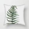 Simple Fresh Leaf Pattern Print Cover Car Sofa Cushion Cover Luxury Home Decoration Cushion Cover