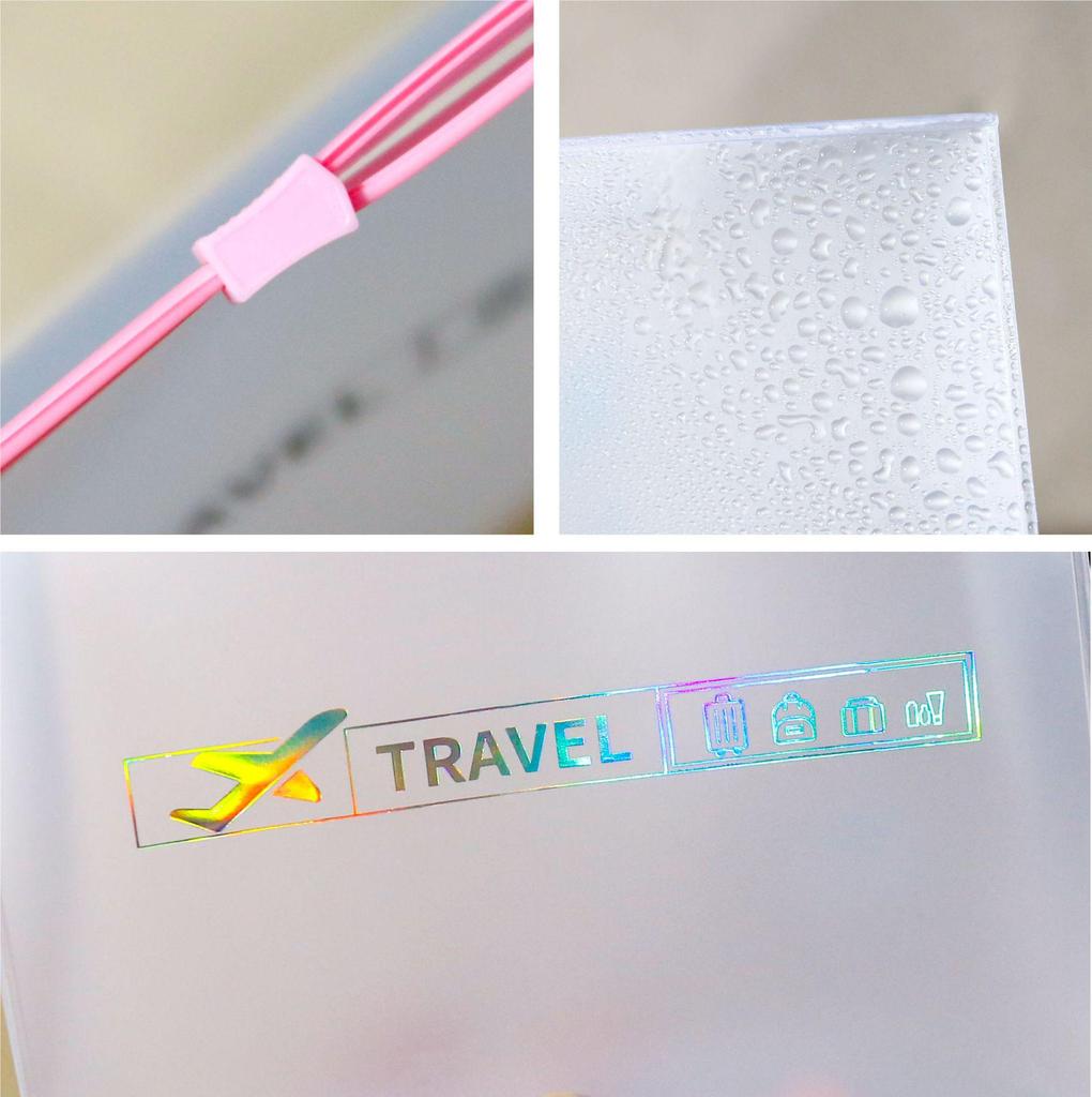 EVA Waterproof Zipper Makeup Bag for Cosmetics and Samples