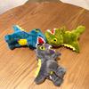 Cute Dinosaur Doll, Doll Schoolbag Pendant, Tyrannosaurus Rex Bag Pendant, Couple Plush Keychain