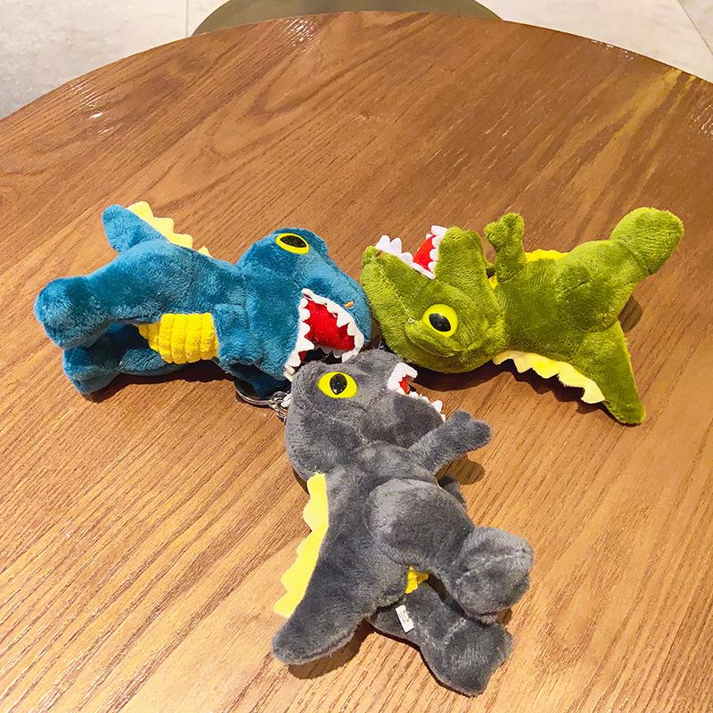Cute Dinosaur Doll, Doll Schoolbag Pendant, Tyrannosaurus Rex Bag Pendant, Couple Plush Keychain