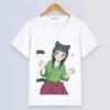 Anime The Apothecary Diaries Summer Short Sleeve Cartoon Print White Modal Women And Men Comfortable T-Shirt