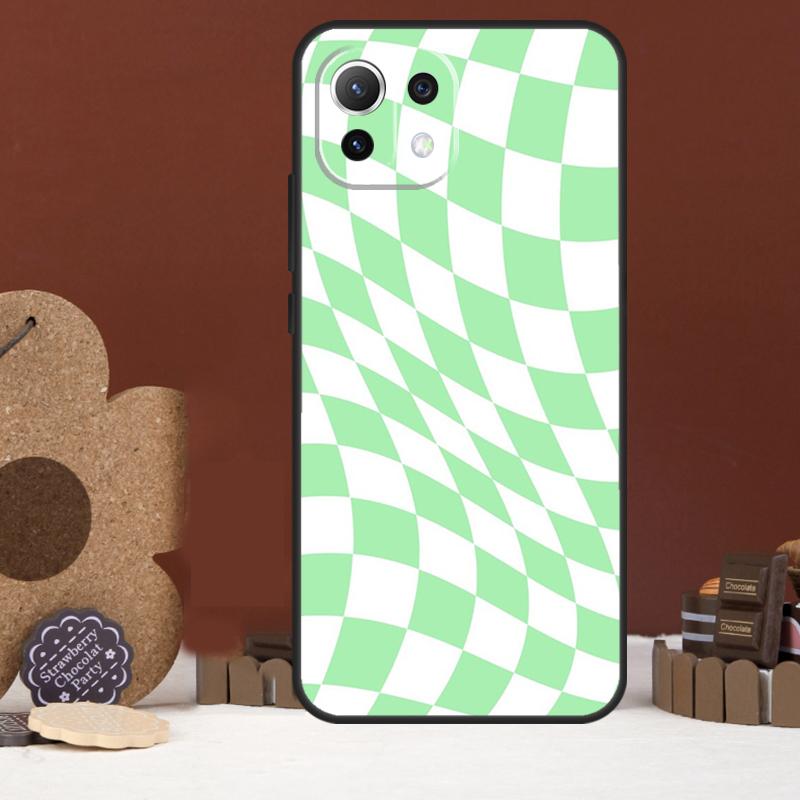 Crazy Checkered Case For Xiaomi 14 15 Ultra 15T 14T 13T 17 Pro Max POCO X7 Pro X5 X6 F5 F6 F7 F8 Ultra Cover