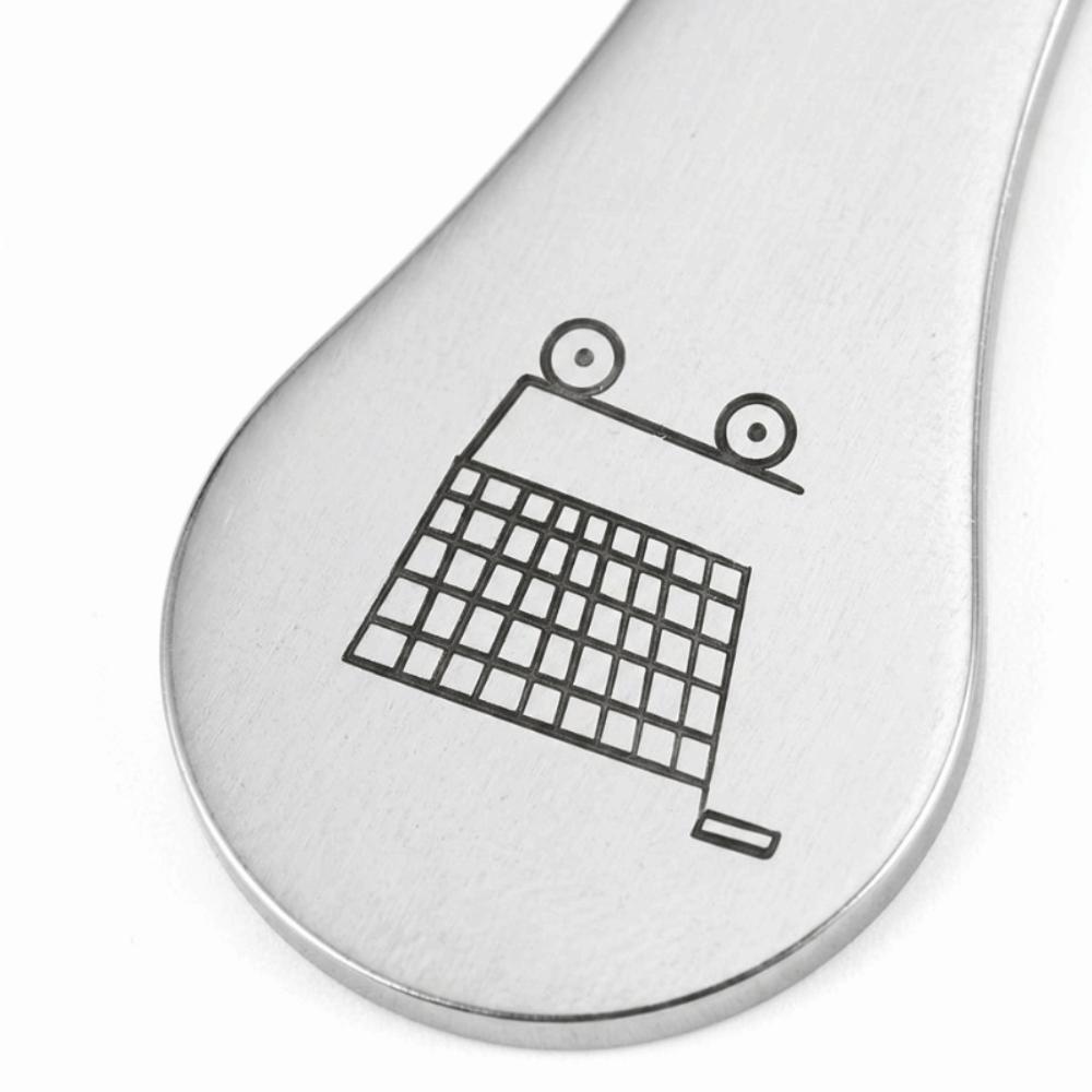 Stainless Steel Trolley Key Holder Metal Ring Supermarket Keyring Shopping Cart Keychain  Men