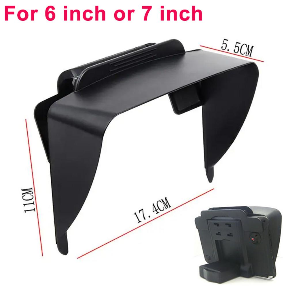 Universal 6 Inch 7 Inch GPS Navigator Sunshade GPS Sun Shade Cover Navigation Accessory For 6 And 7 Inches GPS