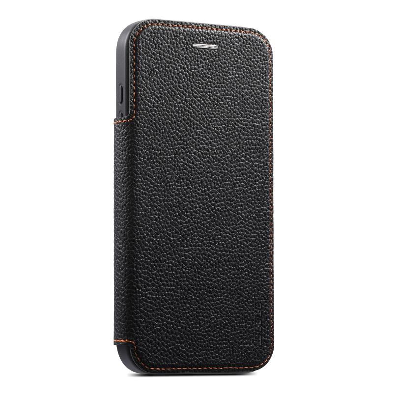 

360 ° Full Protection Flip Wallet Card Slot Leather Phone Case For iphone 17 Pro Max 15 14 13 16 Pro Max 16E Air Bumper Cover iPhone 13 чорний